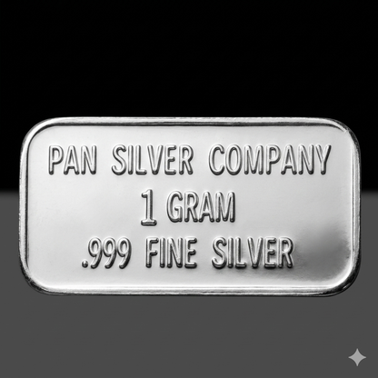 1 Gram Silver Bar