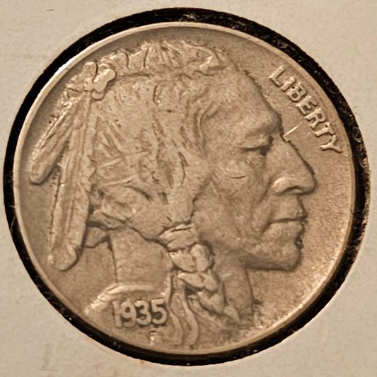 1935 VF Buffalo Nickel