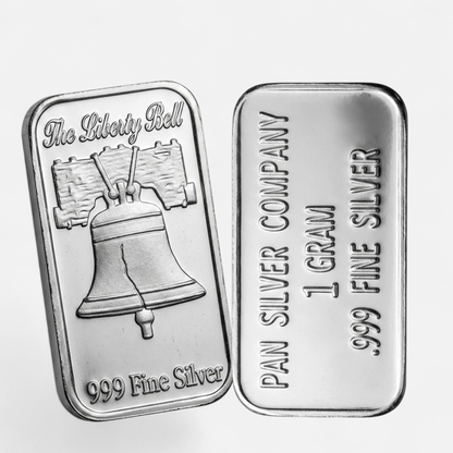 1 Gram Silver Bar