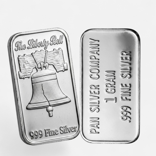 1 Gram Silver Bar