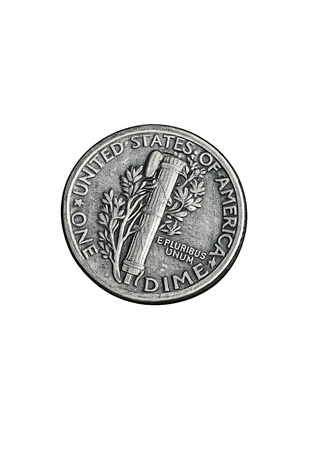 1942 Mercury dime
