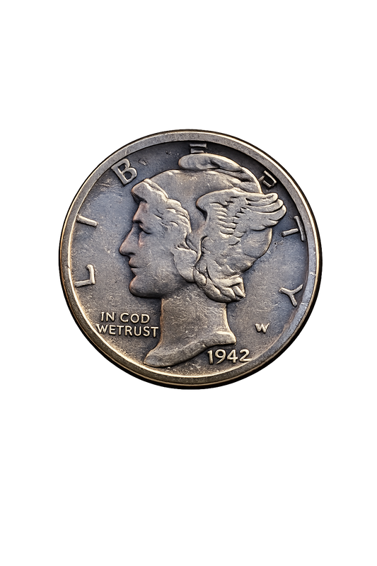 1942 Mercury dime